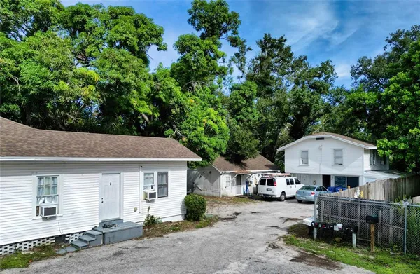 a house with a outdoor space