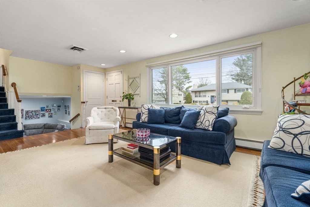 48 Gary Road Needham, MA 02494 - Photo 4 of 20 a living room with furniture and a large window