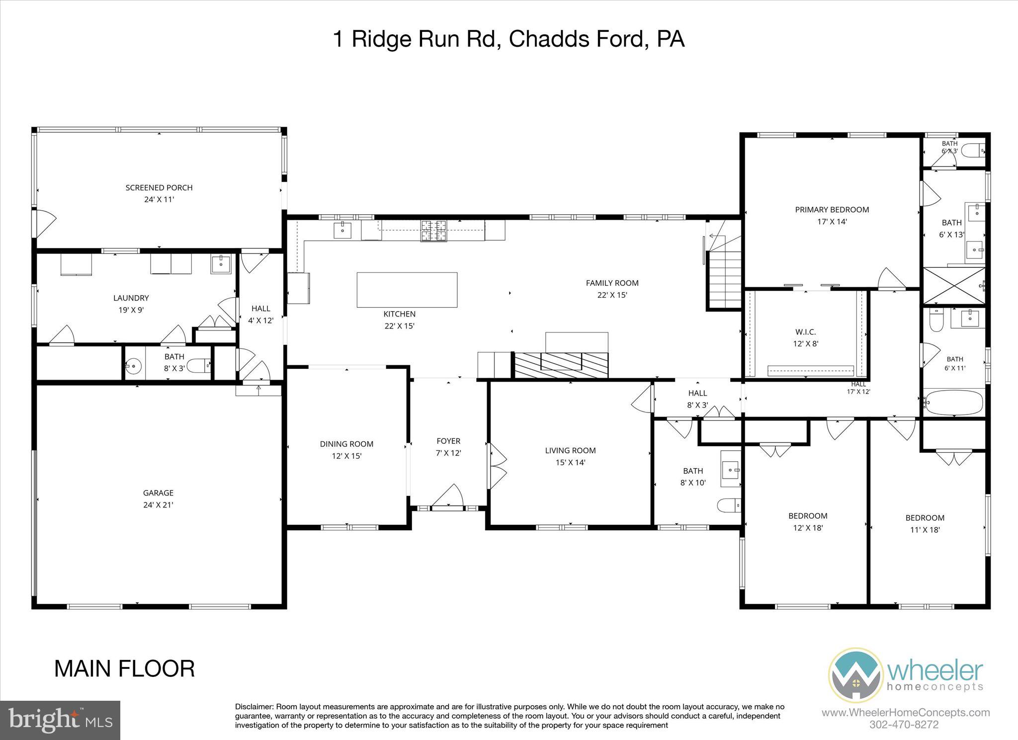 1 Ridge Run Road Chadds Ford, PA 19317 - Photo 54 of 56 Main Floor