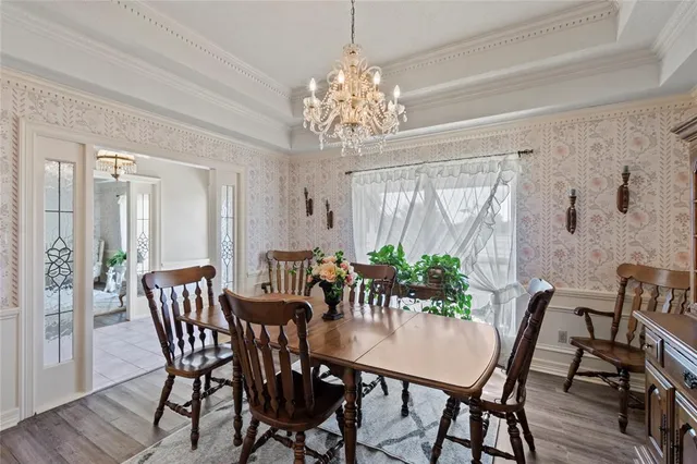 a room with furniture and wooden floor