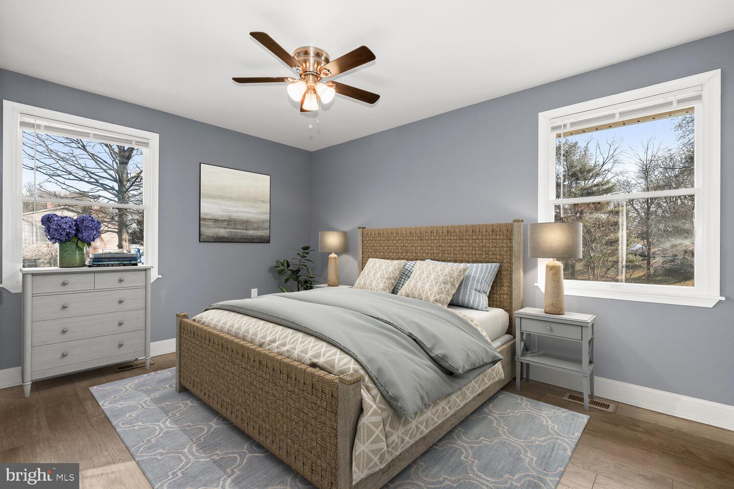 2305 Oakmont Road Fallston, MD 21047 - Photo 3 of 35 Virtually Staged Primary Bedroom