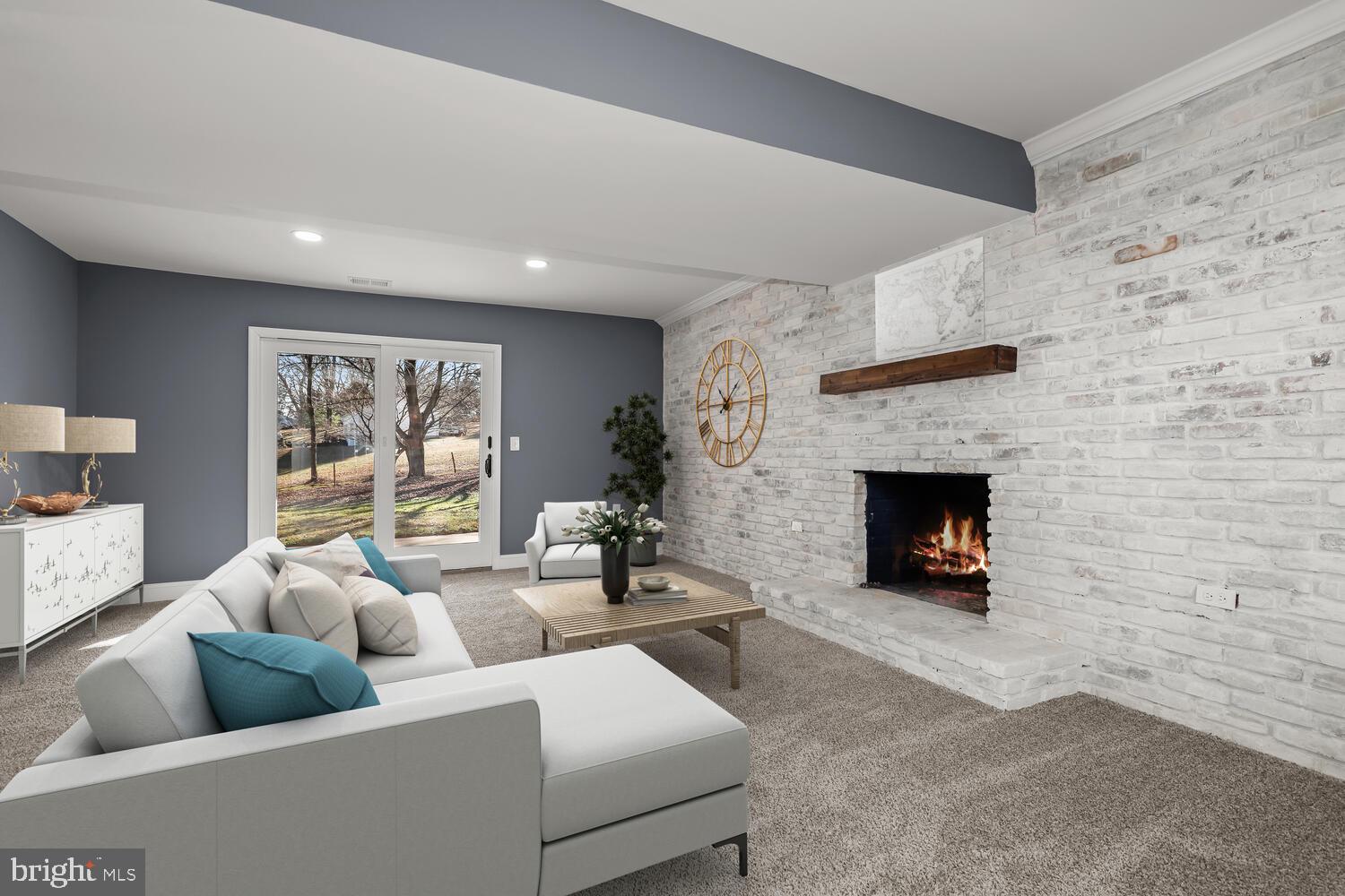 2305 Oakmont Road Fallston, MD 21047 - Photo 5 of 35 Virtually Staged Family Room