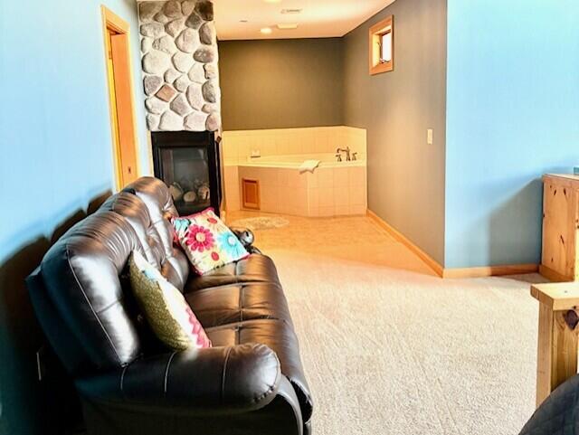 1844-3 East 20th Court, Unit 7 Strongs Prairie, WI 54613 - Photo 16 of 52 Master Bedroom/Whirlpool Tub