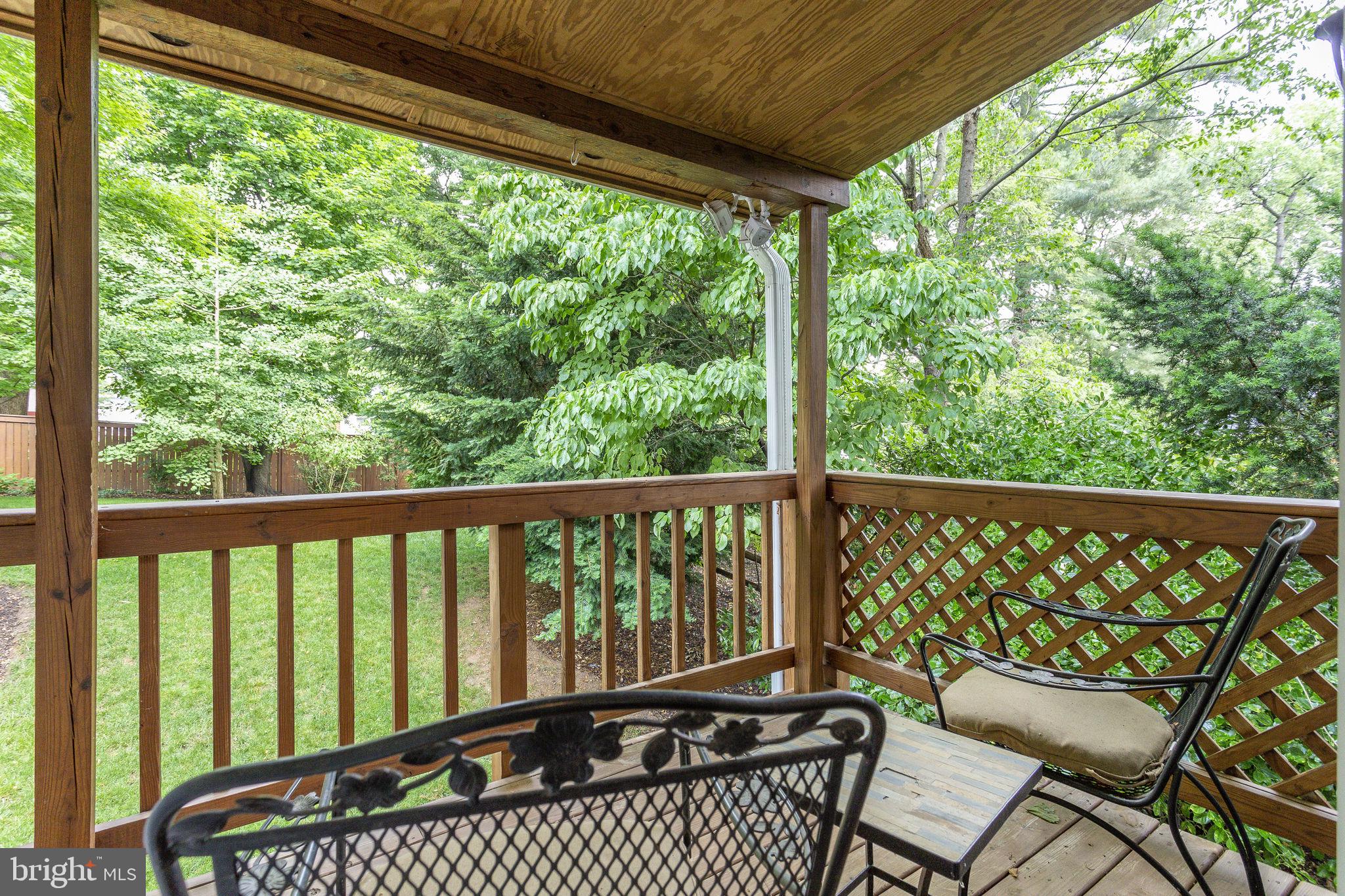 1722 Fairview Avenue McLean, VA 22101 - Photo 25 of 38 Private Balcony off Master Bedroom