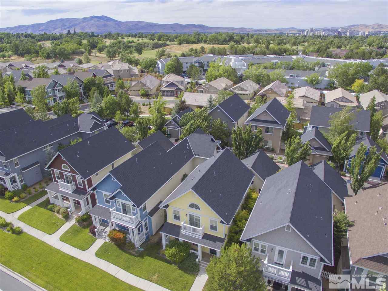 1350 Waterloo Drive Reno, NV 89509 - Photo 17 of 19 an aerial view of residential houses with outdoor space and parking