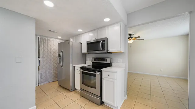 a view of a small space