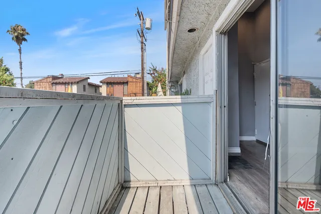 a view of balcony and deck