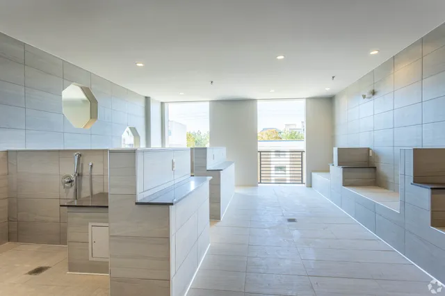 a view of kitchen with furniture and window