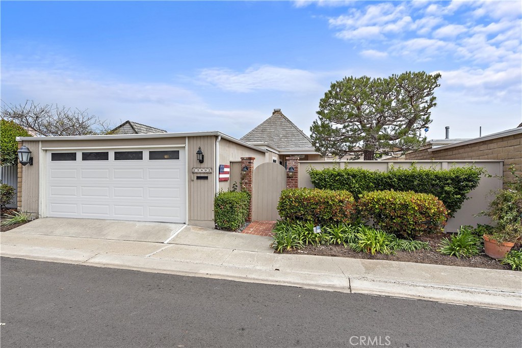 front view of a house with a street