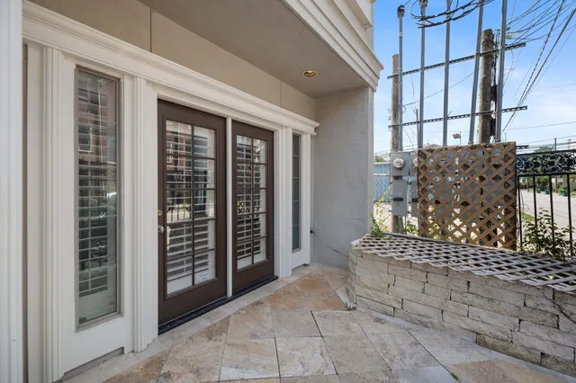 a view of a building with many windows