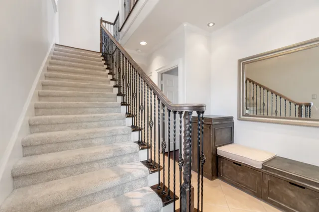 a view of entryway and hall