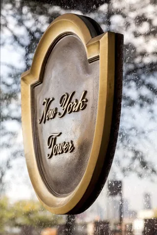 a view of a entrance door of the building