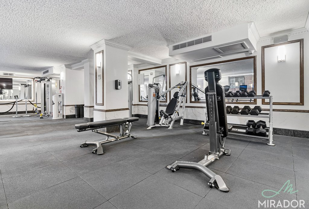 330 East 39th Street, Unit 15C Manhattan, NY 10016 - Photo 17 of 24 a view of a room with gym equipment