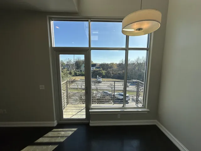 a room with a window