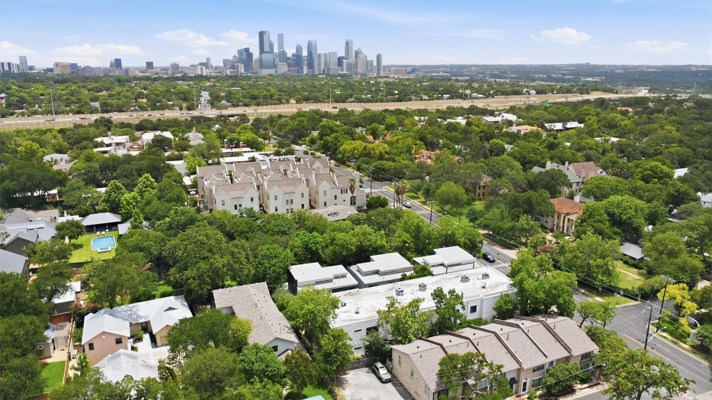 2314 Enfield Road, Unit 203 Austin, TX 78703 - Photo 34 of 37 Perfectly positioned in Tarrytown, one of Austin's most beloved and walkable inner-loop neighborhoods.