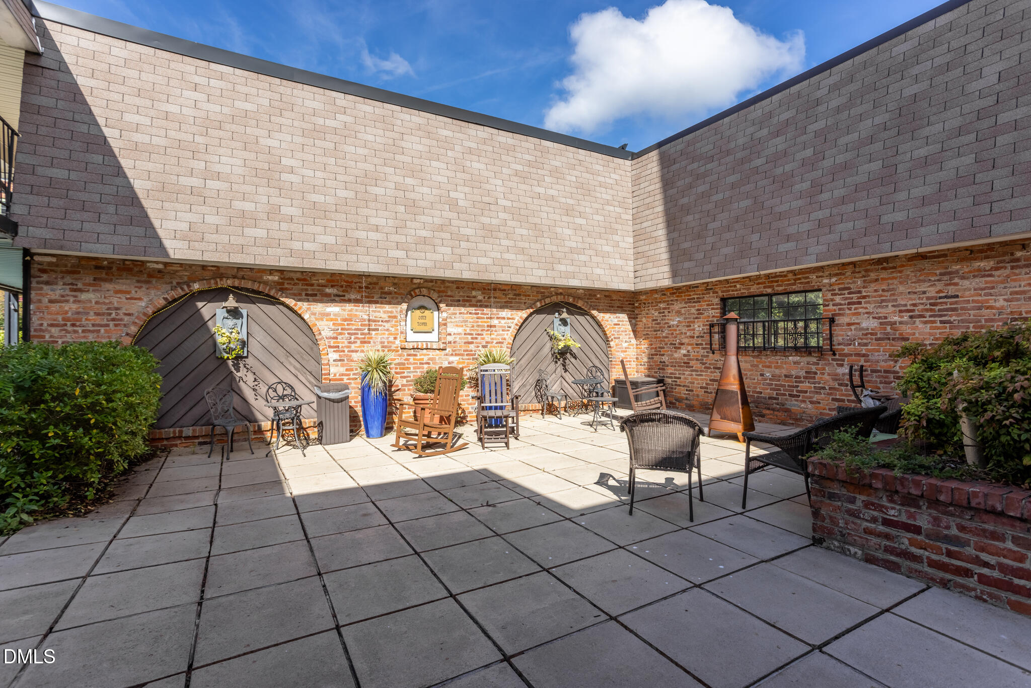 807 West Trinity Avenue, Unit 252 Durham, NC 27701 - Photo 17 of 23 a outdoor space with lots of furniture and garden