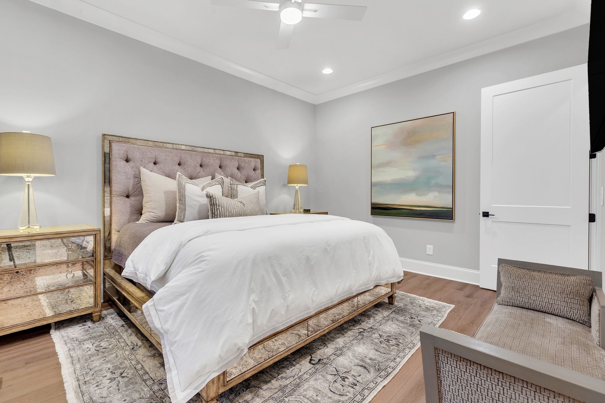 6313 Percheron Lane Arrington, TN 37014 - Photo 45 of 87 a bedroom with a bed and a couch