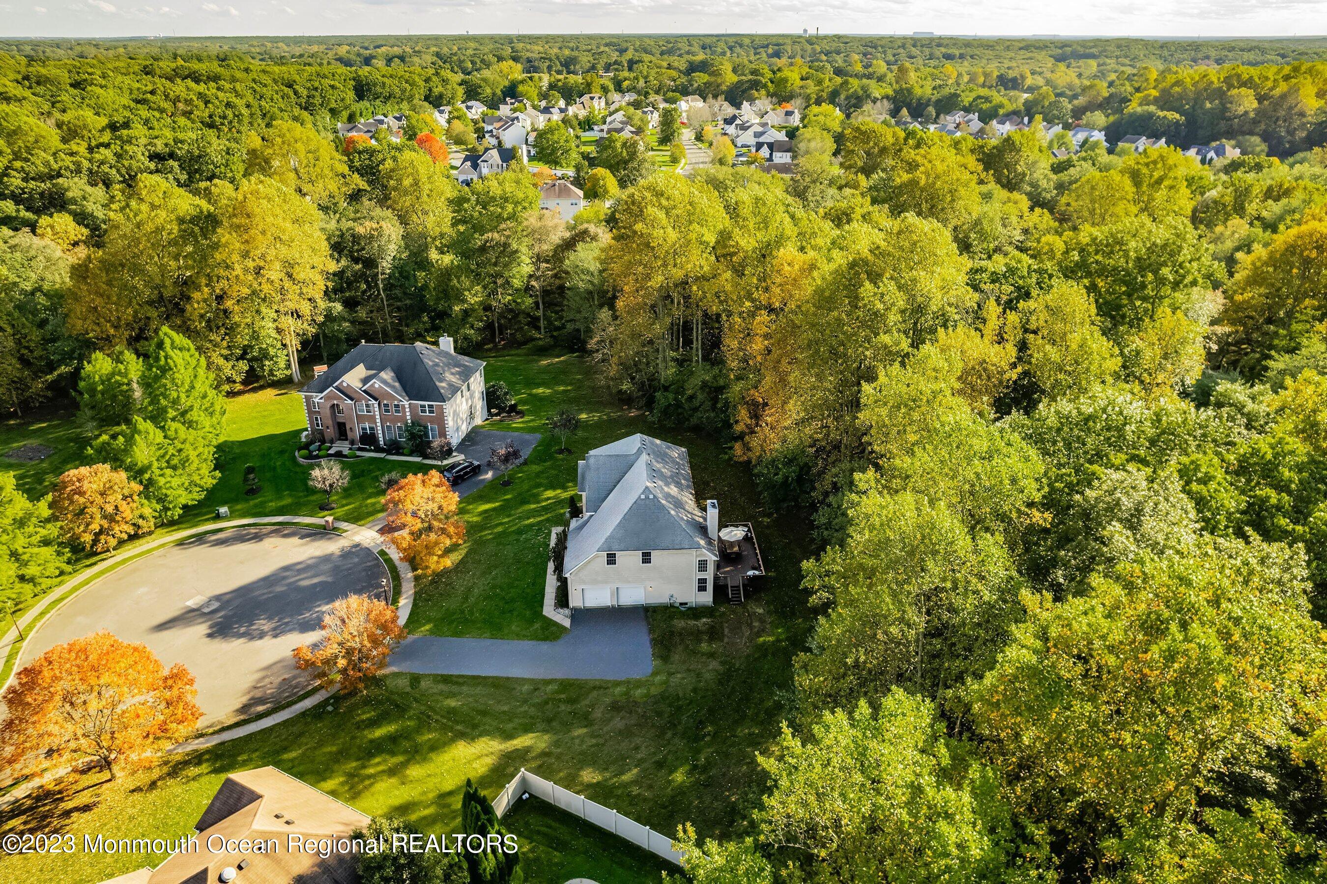 30 Cedar Knoll Road Jackson, NJ 08527 - Photo 4 of 24 an aerial view of a house with yard swimming pool and outdoor seating