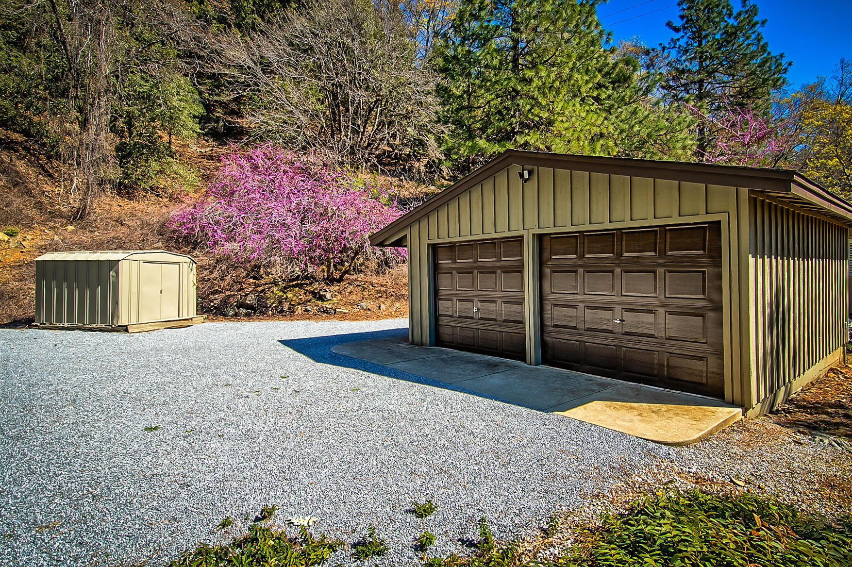19370 Mountain Maple Road Lakehead, CA 96051 - Photo 34 of 48 Detached 2-Car Garage