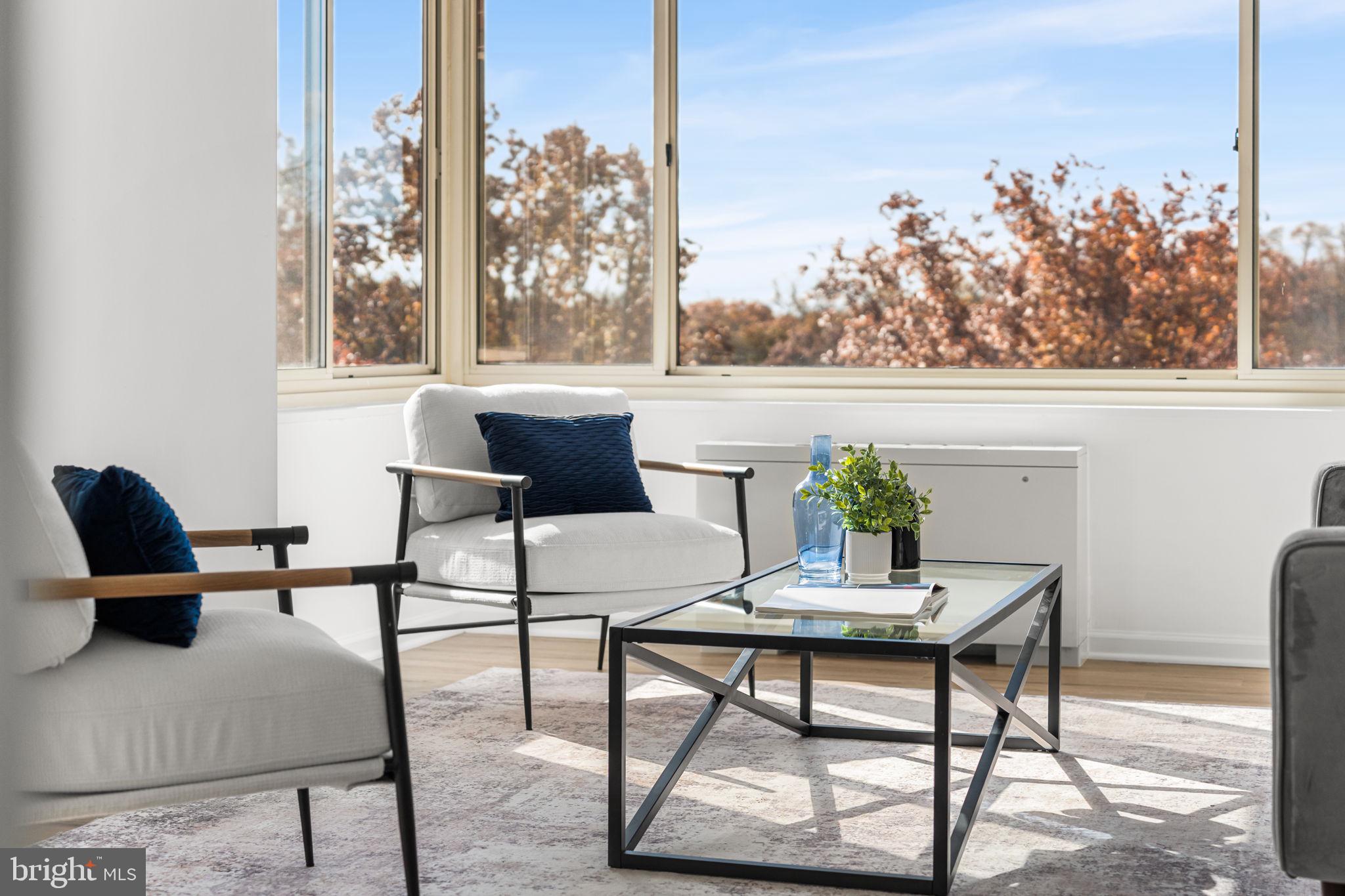 4000 Tunlaw Road Northwest, Unit 811 Washington, DC 20007 - Photo 4 of 51 a living room with furniture and a window