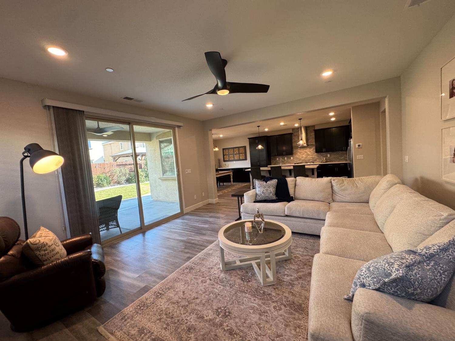 7009 Fox Trot Way Roseville, CA 95747 - Photo 6 of 42 Family room view facing kitchen