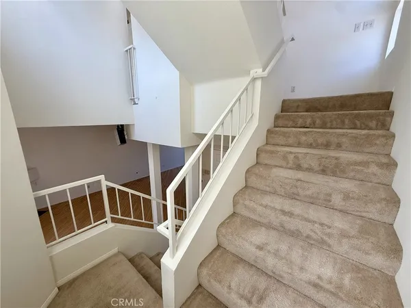 a view of entryway with staircase