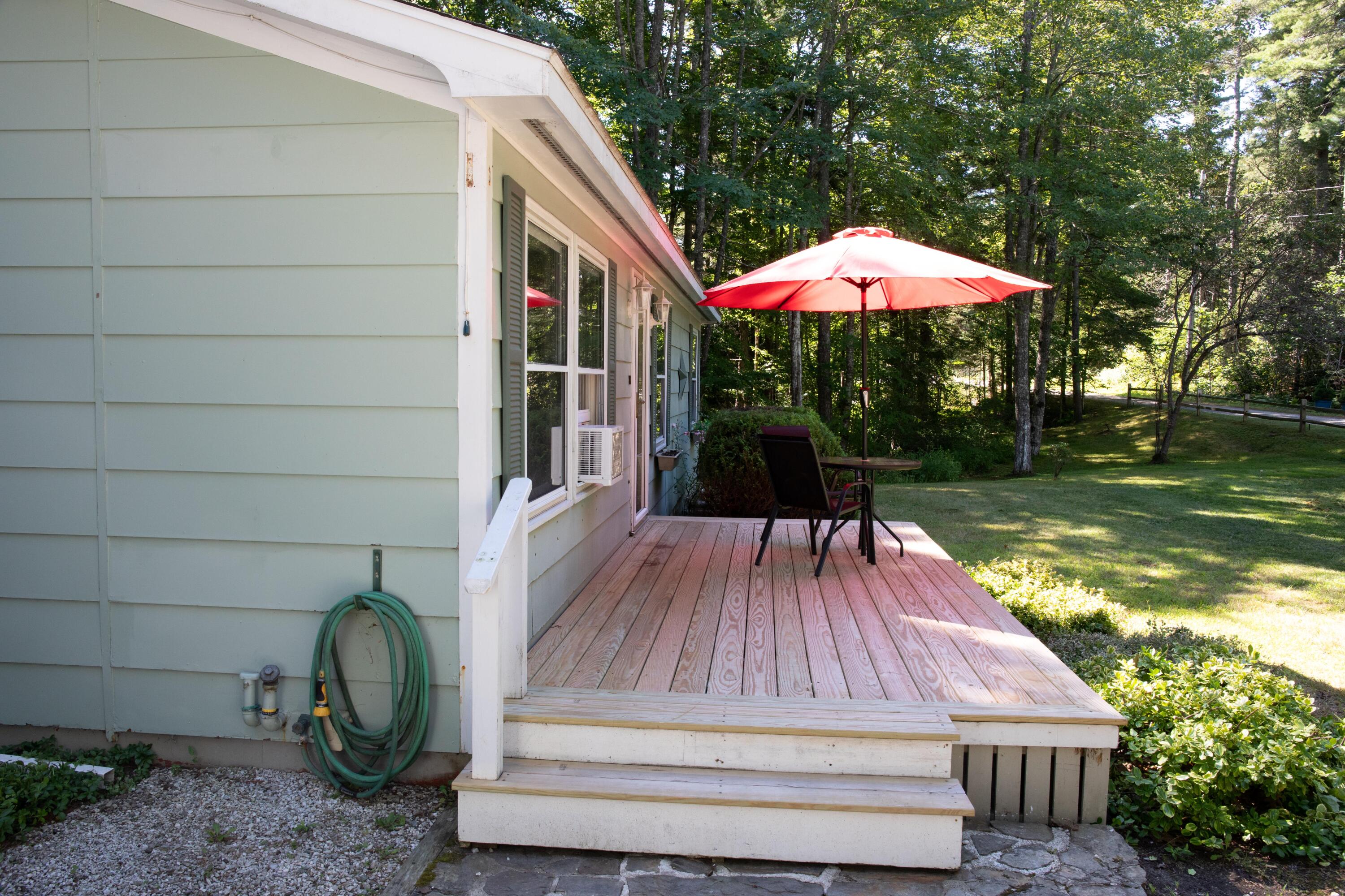 23 Nichols Road East Boothbay, ME 04544 - Photo 4 of 30 Front deck