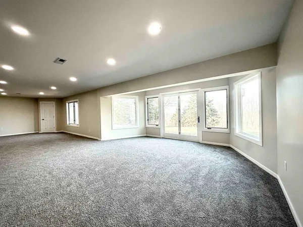 a view of empty room