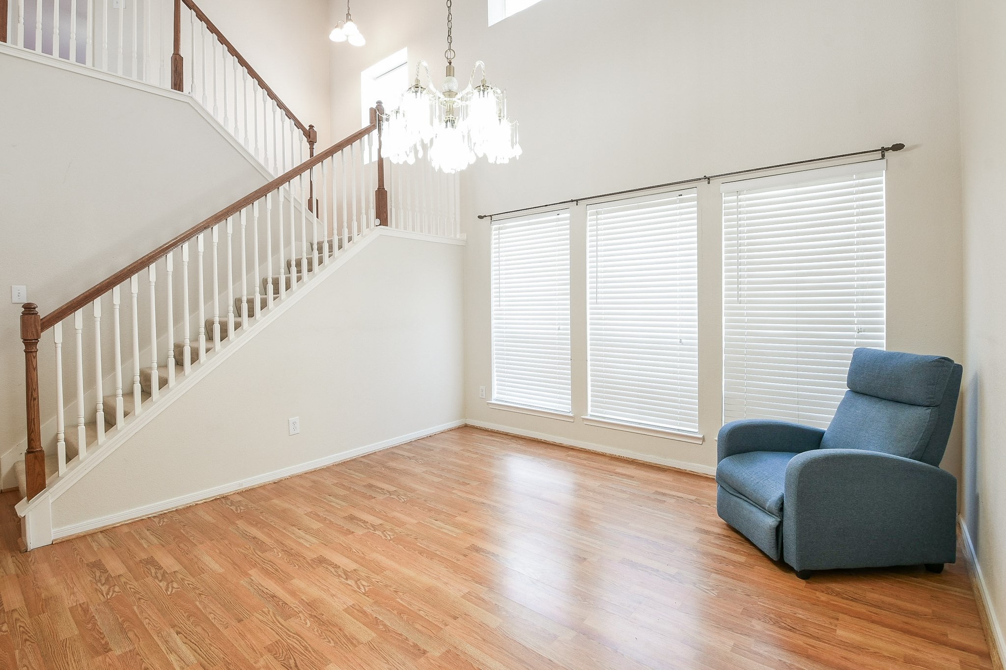 24219 Camillia Ridge Way Katy, TX 77493 - Photo 8 of 32 a view of livingroom with furniture wooden floor and windows