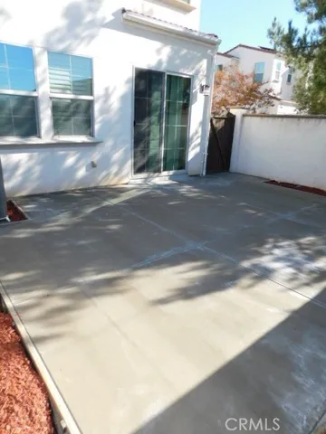 a view of a building from a window