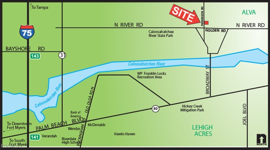 18030 Parkinson Road Alva, FL 33920 - Photo 8 of 8 a view of a street sign