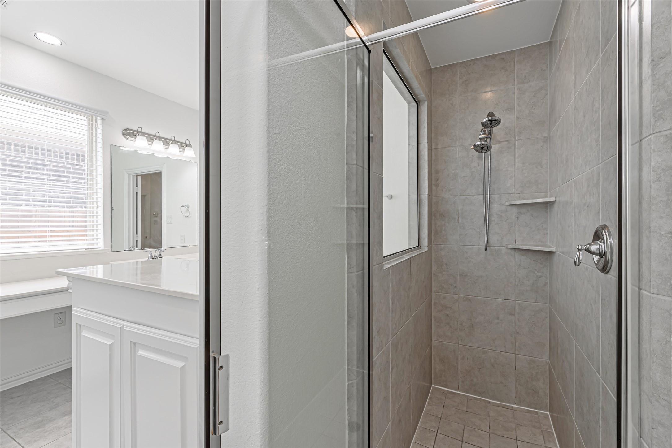 23635 Kingston Ridge Way Katy, TX 77493 - Photo 18 of 36 & spacious walk-in shower