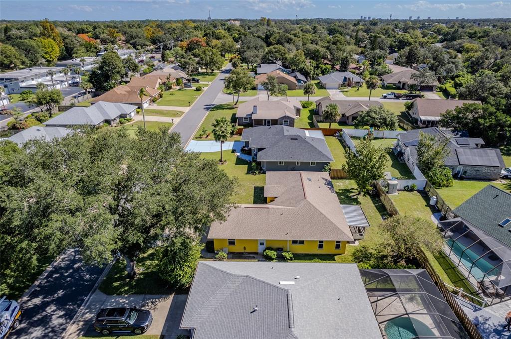 26 Marjorie Trail Ormond Beach, FL 32174 - Photo 25 of 30 an aerial view of a house with a yard