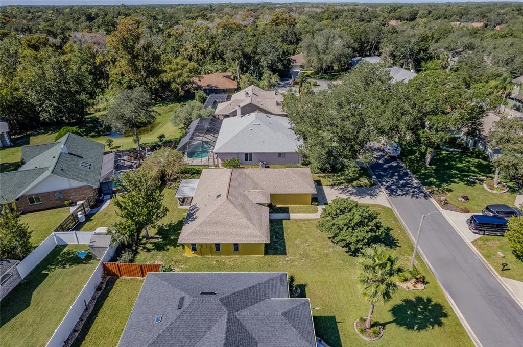 26 Marjorie Trail Ormond Beach, FL 32174 - Photo 27 of 30 an aerial view of a house with a garden