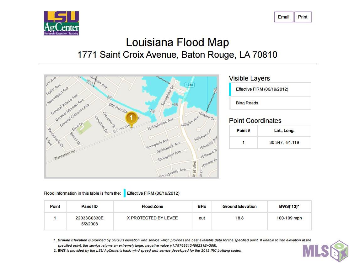 1771 St Croix Avenue Baton Rouge, LA 70810 - Photo 2 of 24 No Flood Insurance