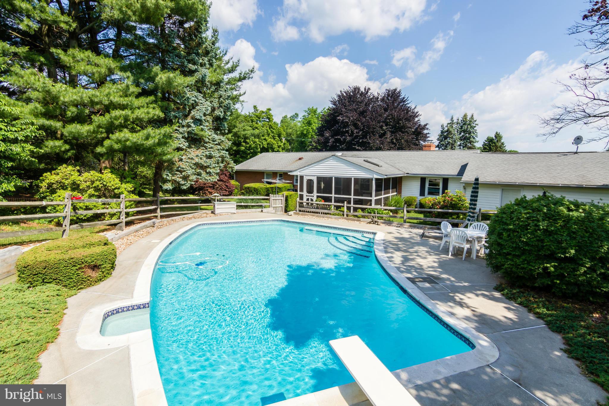 4609 Carroll Manor Road Baldwin, MD 21013 - Photo 14 of 29 Pool - view toward house