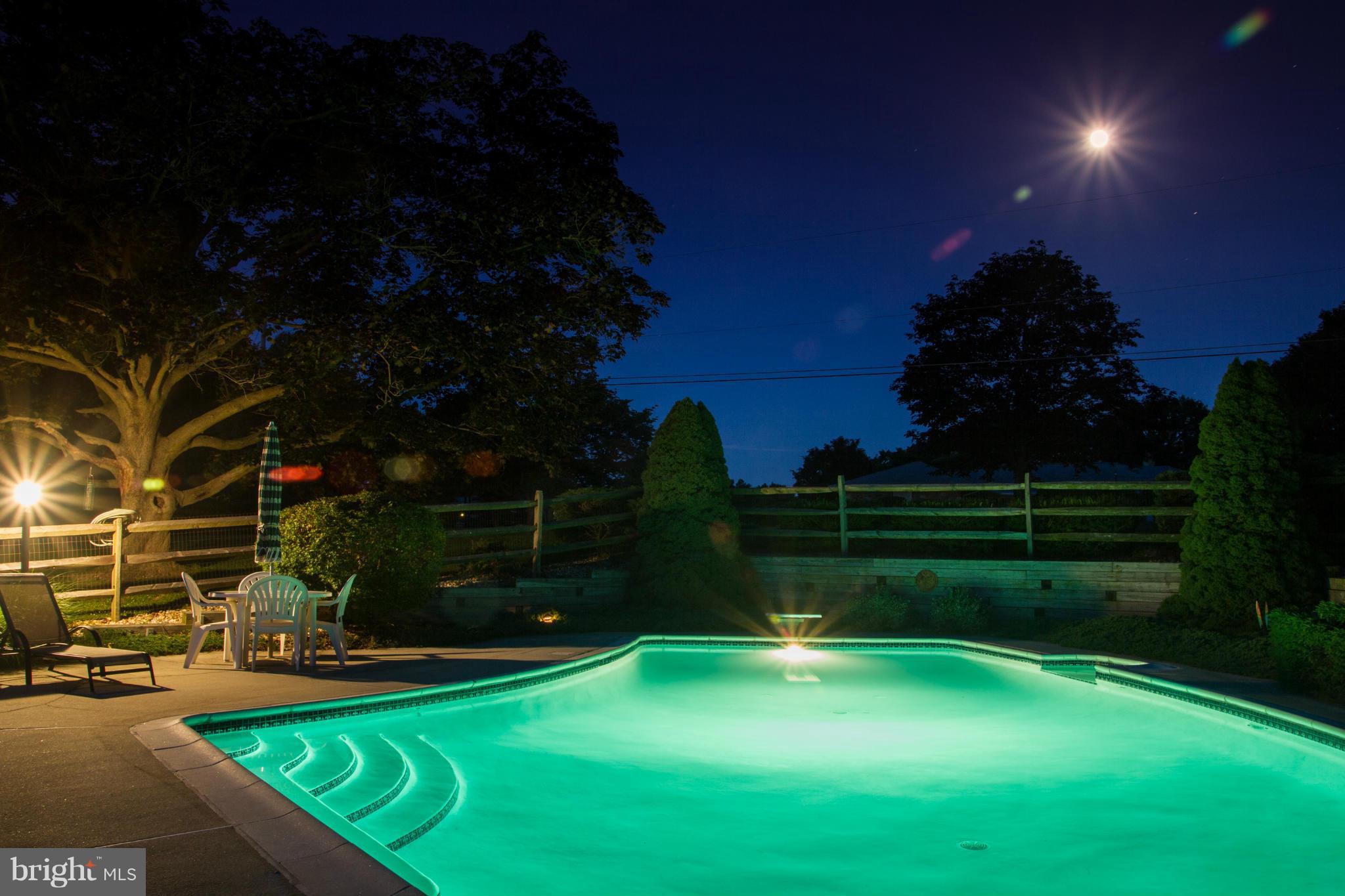 4609 Carroll Manor Road Baldwin, MD 21013 - Photo 16 of 29 Pool - night view