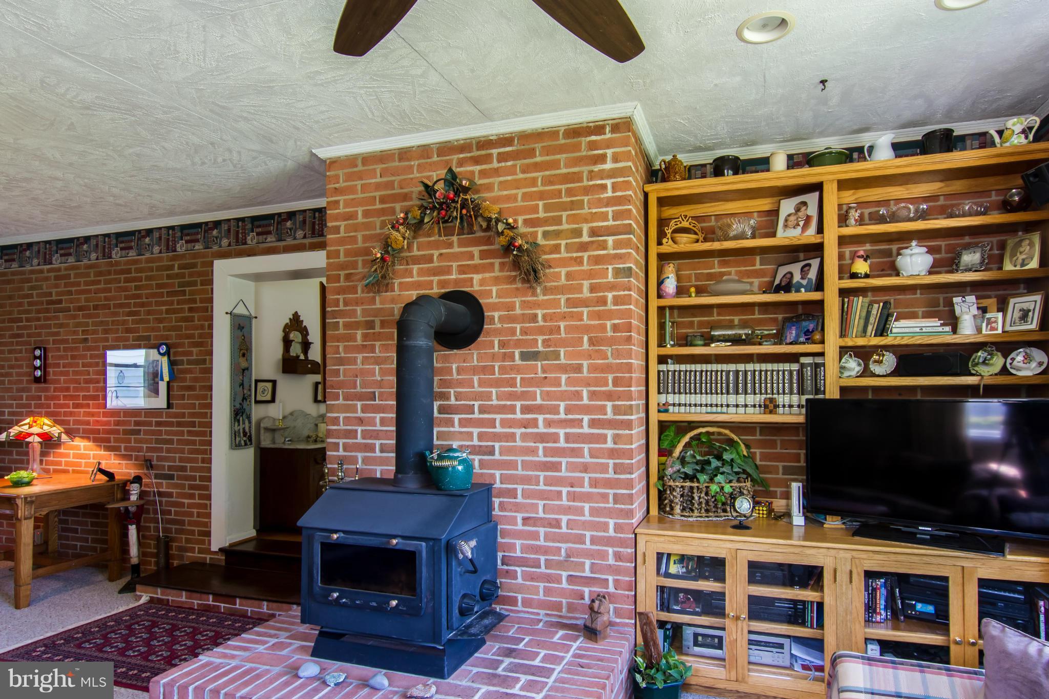 4609 Carroll Manor Road Baldwin, MD 21013 - Photo 10 of 29 Family Room - wood stove