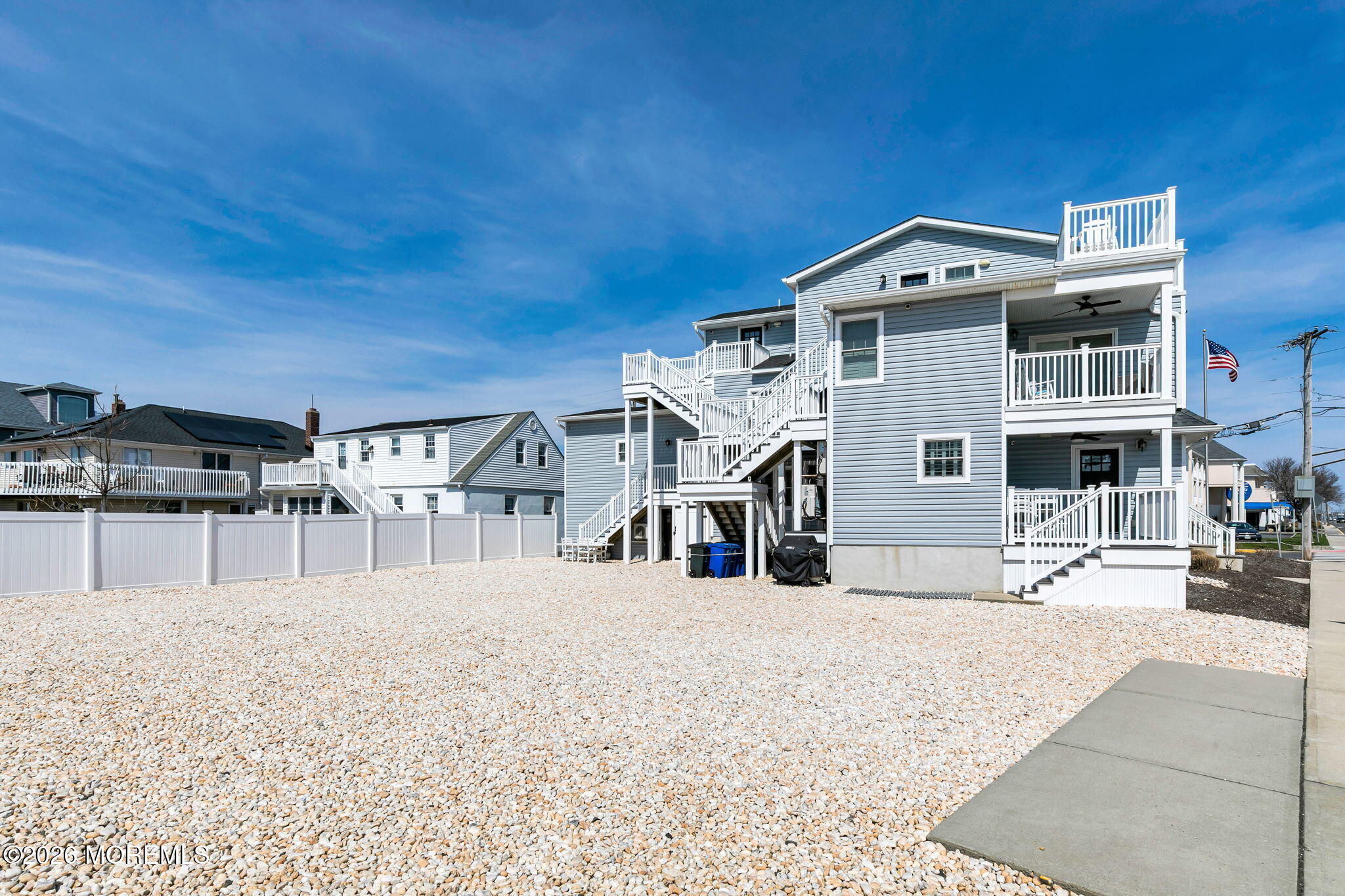 1301 Ocean Avenue, Unit 2 Point Pleasant Beach, NJ 08742 - Photo 26 of 31 a view of a house with a snow in front of it