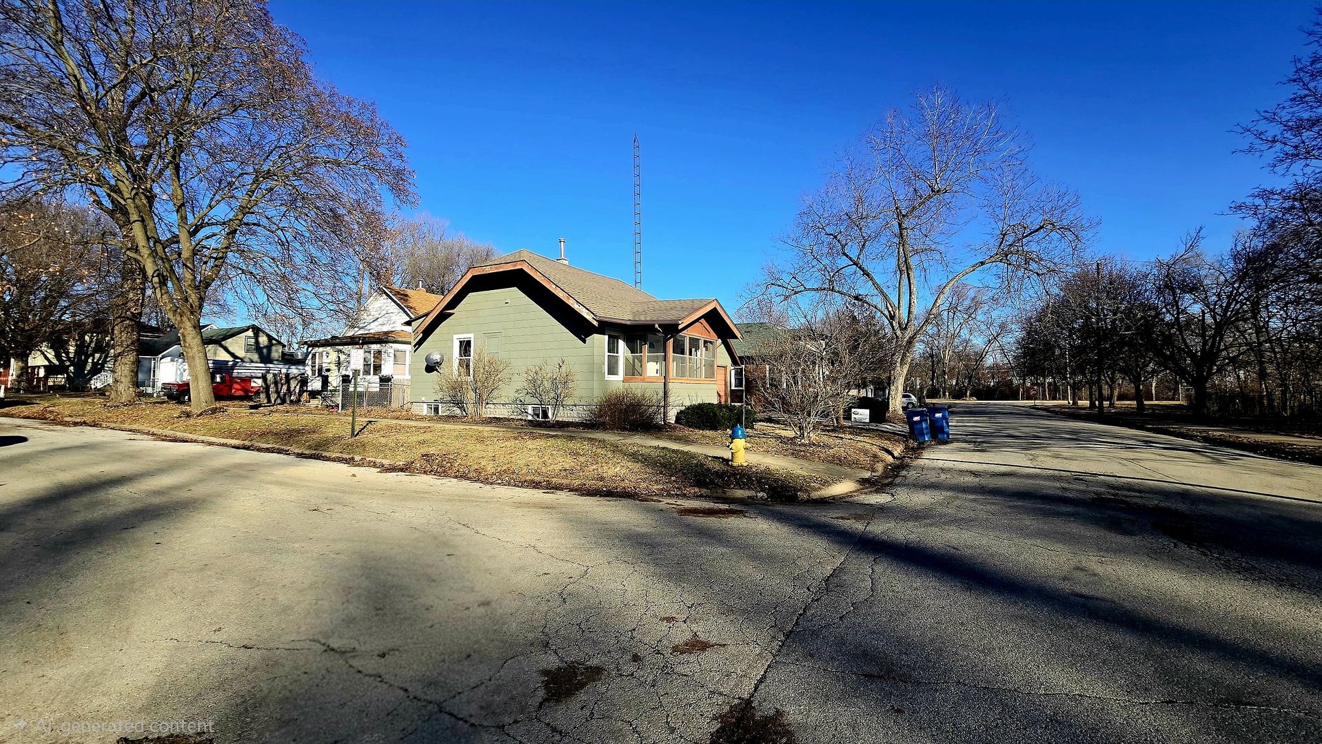 595 West Bridge Street Kankakee, IL 60901 - Photo 26 of 27 a view of street with houses