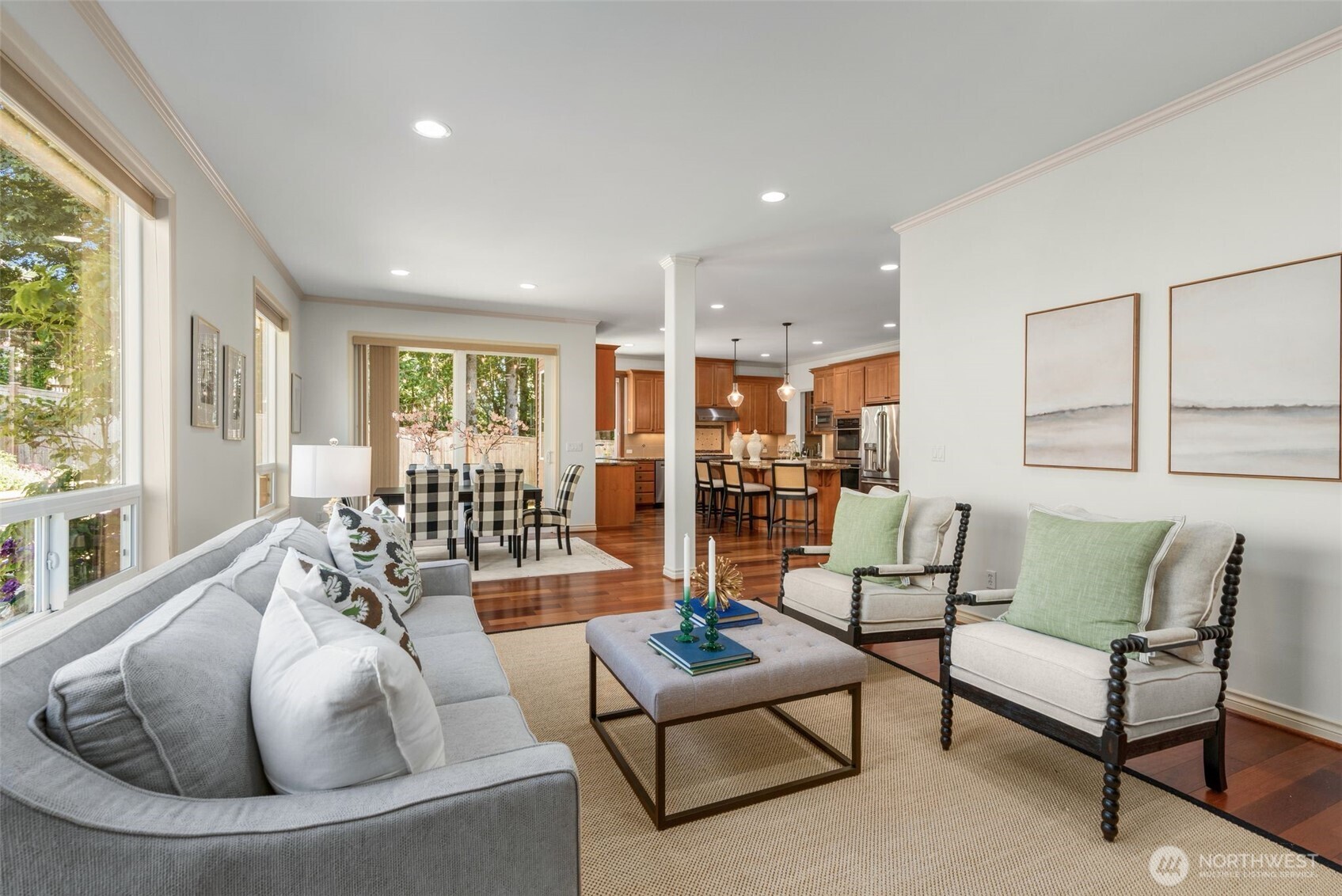 2022 240th Place Southeast Bothell, WA 98021 - Photo 13 of 40 a living room with furniture and a large window