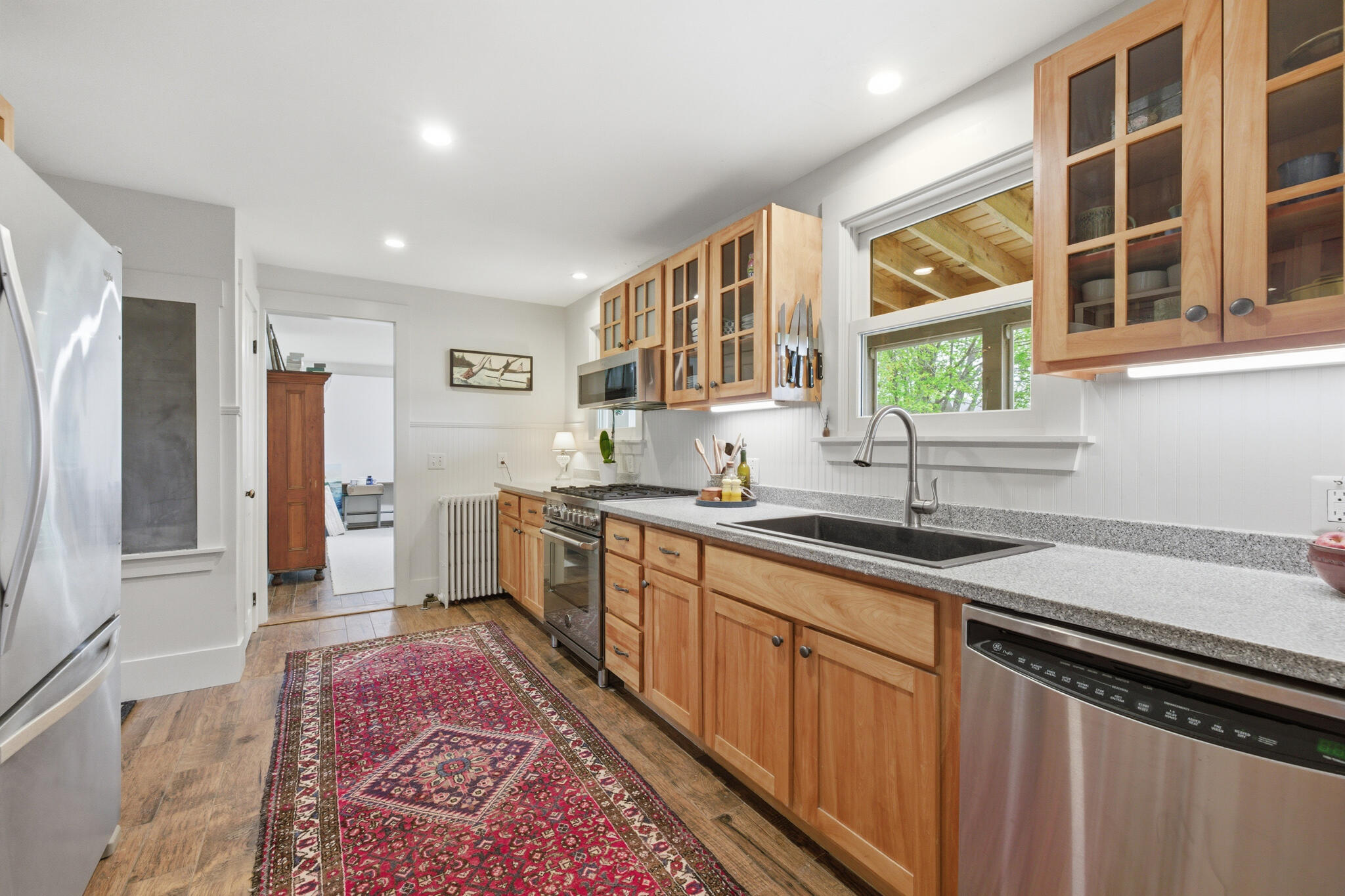 124 Phipps Point Road Woolwich, ME 04579 - Photo 29 of 89 Kitchen with a view
