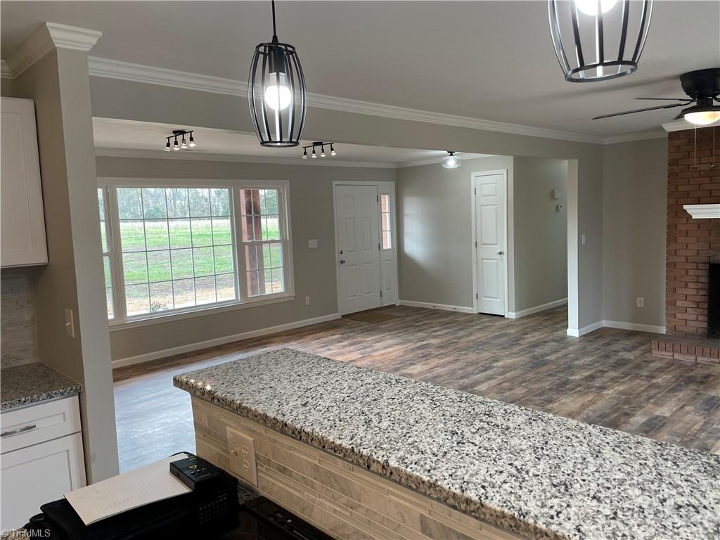 1709 Bloomtown Road East Bend, NC 27018 - Photo 3 of 30 All new kitchen, granite, cabinets etc