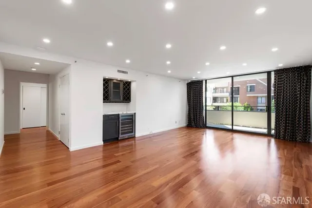 a view of a building stairs