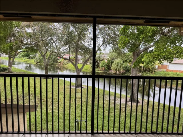 an empty room with a sink