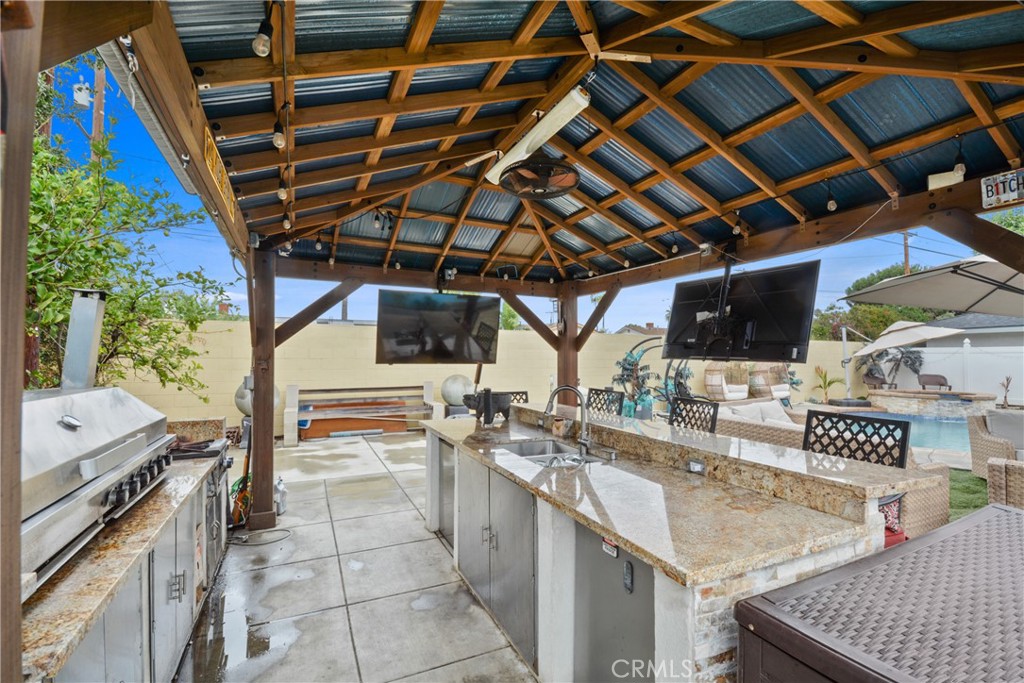 627 West Front Street Covina, CA 91722 - Photo 14 of 16 a view of an outdoor kitchen
