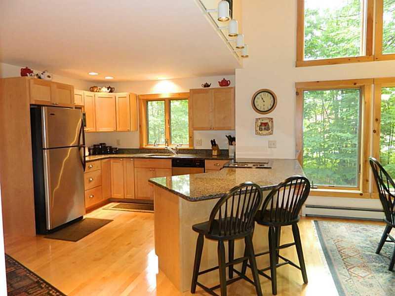 19 Mountain View Road Newry, ME 04261 - Photo 4 of 32 Granite countertops and hardwood...