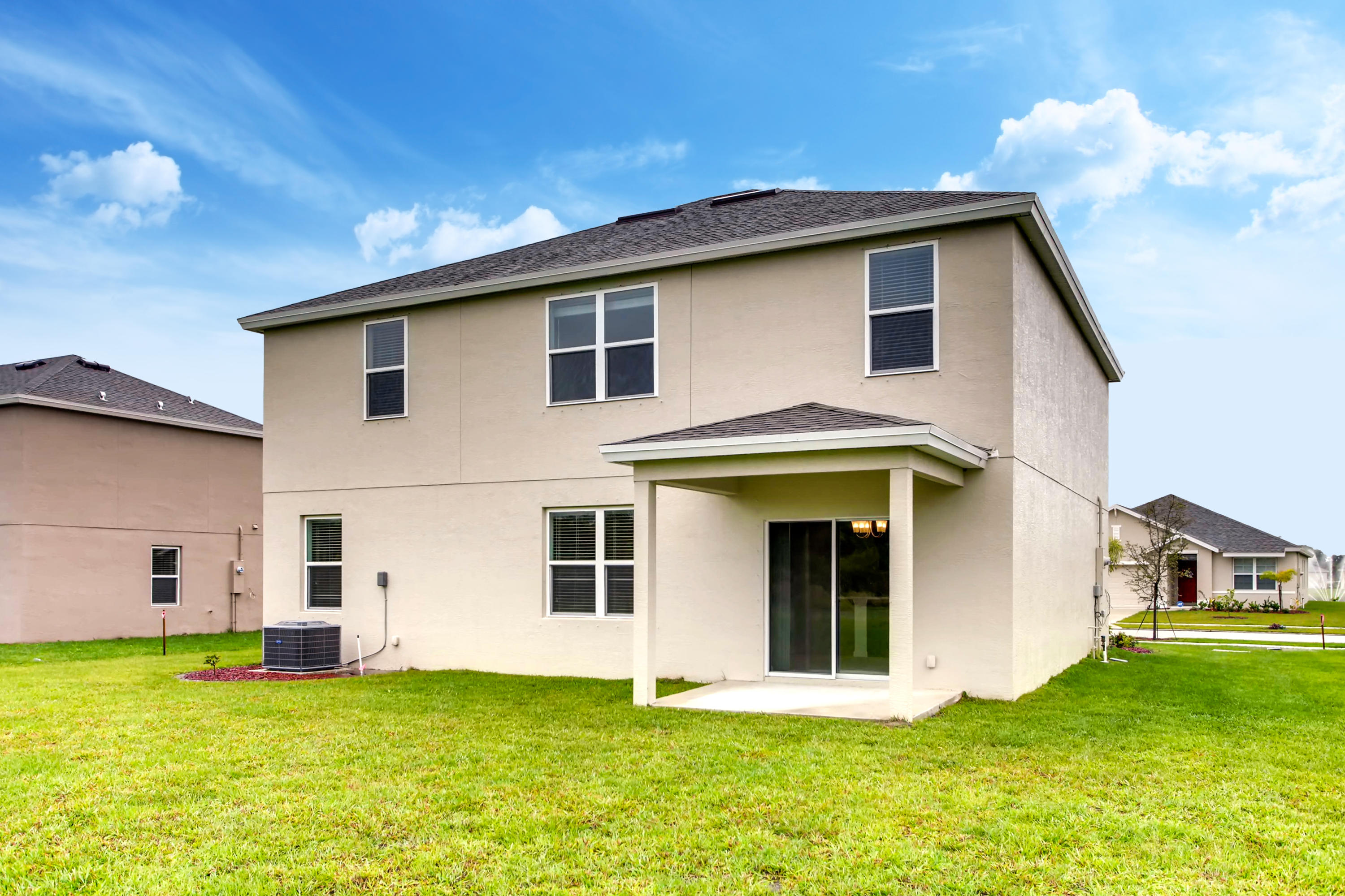 3320 Homestead Drive Fort Pierce, FL 34945 - Photo 15 of 24 HAYDEN MODEL REAR ELEVATION