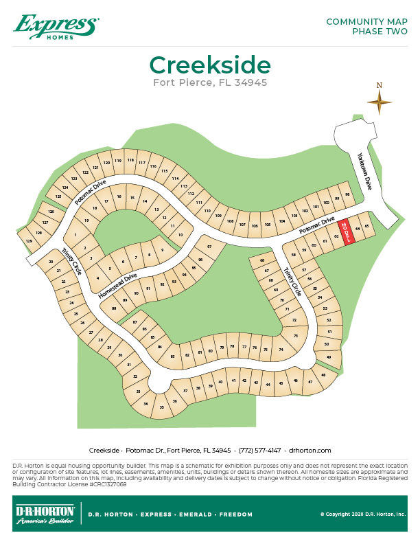 3320 Homestead Drive Fort Pierce, FL 34945 - Photo 24 of 24 Creekside_Siteplan-Phase2