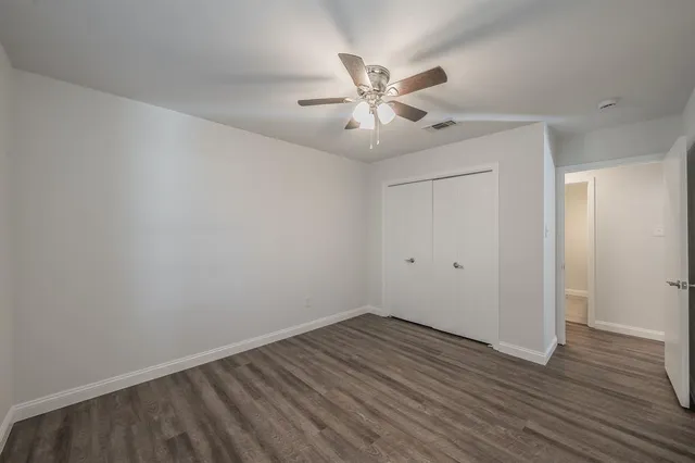 wooden floor in an empty room